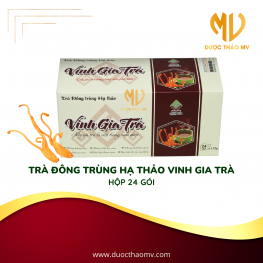 Trà Đông Trùng Hạ Thảo Vinh Gia – 24 gói