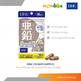 Thực phẩm bảo vệ sức khỏe DHC Zinc (15days)