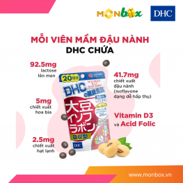 DHC Soy Isoflavone Absorption Type (30days) - Thực phẩm bảo vệ sức khỏe