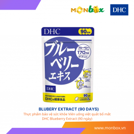 DHC Blueberry Extract - Thực phẩm bảo vệ sức khỏe (90 days)