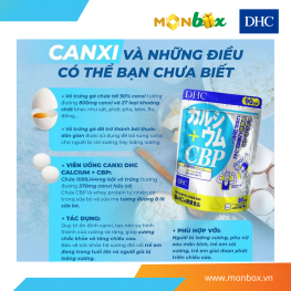 DHC Calcium + CBP - Thực phẩm bảo vệ sức khỏe (30 days)