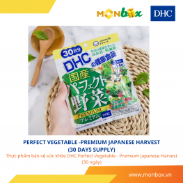 DHC Perfect Vegetable Premium Japanese Harvest (30days) - Thực phẩm bảo vệ sức khỏe