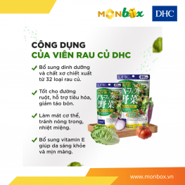 DHC Perfect Vegetable Premium Japanese Harvest (30days) - Thực phẩm bảo vệ sức khỏe