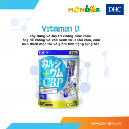 DHC Calcium + CBP - Thực phẩm bảo vệ sức khỏe (90 days)