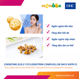 DHC Coenzyme Q10 (γ-Cyclodextrin Complex) 30 days