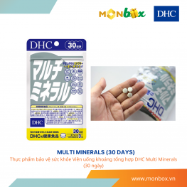 DHC Multi Minerals (30days) - Thực phẩm bảo vệ sức khỏe