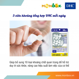 DHC Multi Minerals (30days) - Thực phẩm bảo vệ sức khỏe