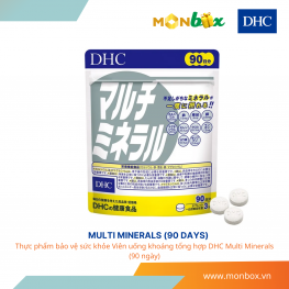 DHC Multi Minerals (90days) - Thực phẩm bảo vệ sức khỏe