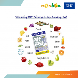 DHC Multi Minerals (90days) - Thực phẩm bảo vệ sức khỏe