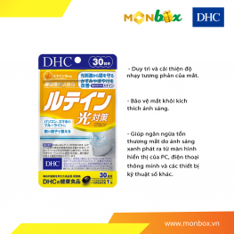 DHC Lutein Blue Light Protection (30days) - Thực phẩm bảo vệ sức khỏe