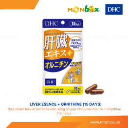 DHC Liver Essence + Ornithine (15days) - Thực phẩm bảo vệ sức khỏe