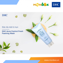 DHC Acne Control Fresh Foaming Wash - Sữa rửa mặt