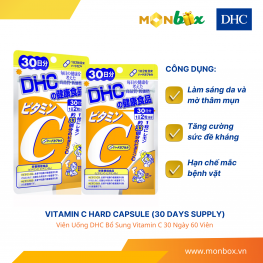 DHC Vitamin C Hard Capsule (30days) - Thực phẩm bảo vệ sức khỏe