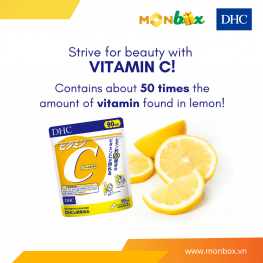 DHC Vitamin C Hard Capsule (90days) - Thực phẩm bảo vệ sức khỏe